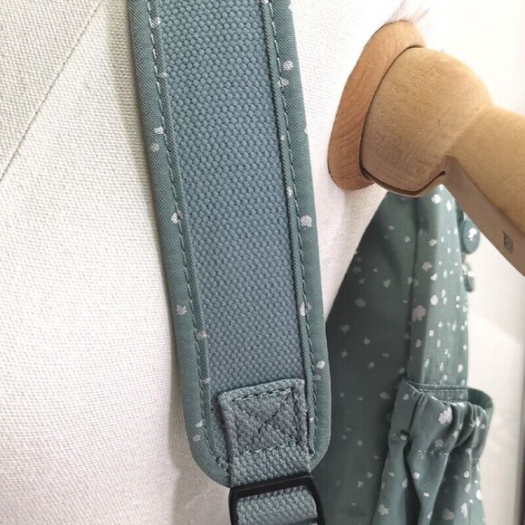 brand new Kipling reduced Large 44cm 15" Laptop  Seoul Backpack snowflake green - Picture 6 of 12